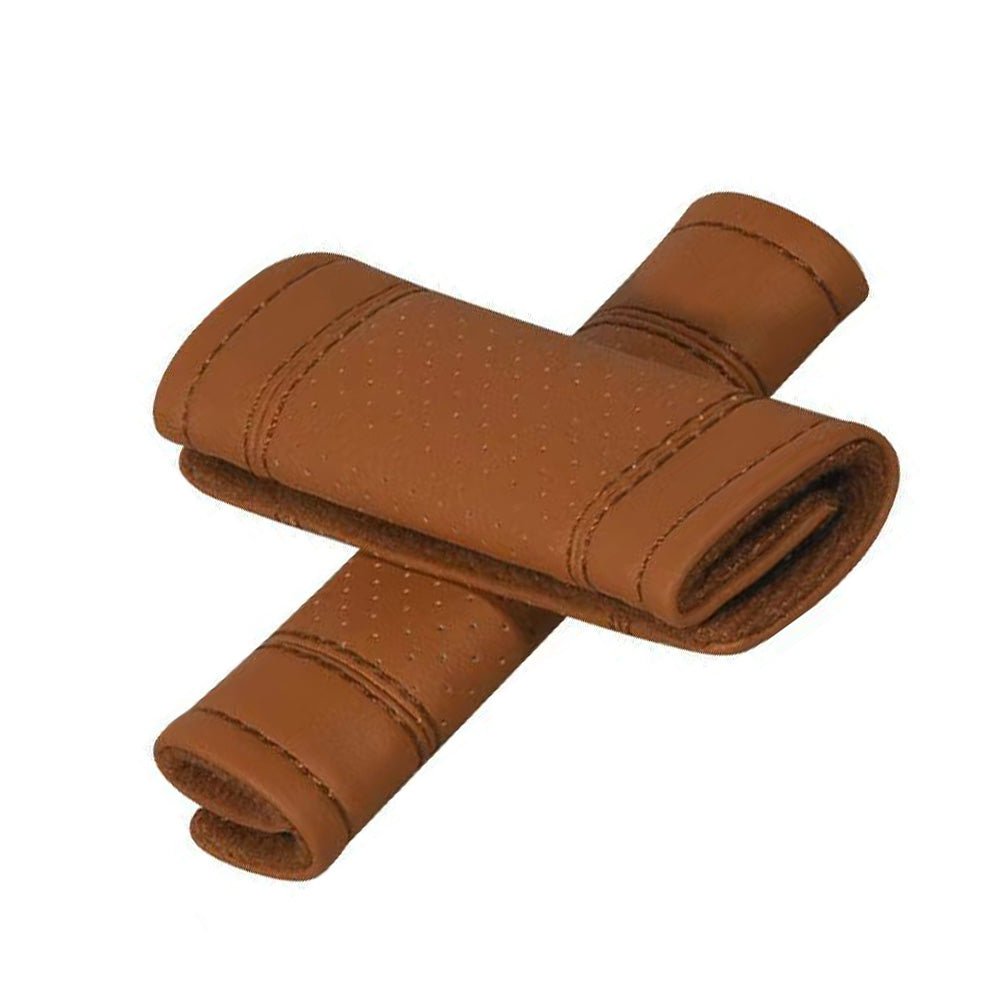 2pcs Universal Car Accessories Faux Leather Door Handle Cover Soft Car Handle - Interior Parts>Floor MatsTü - huB
