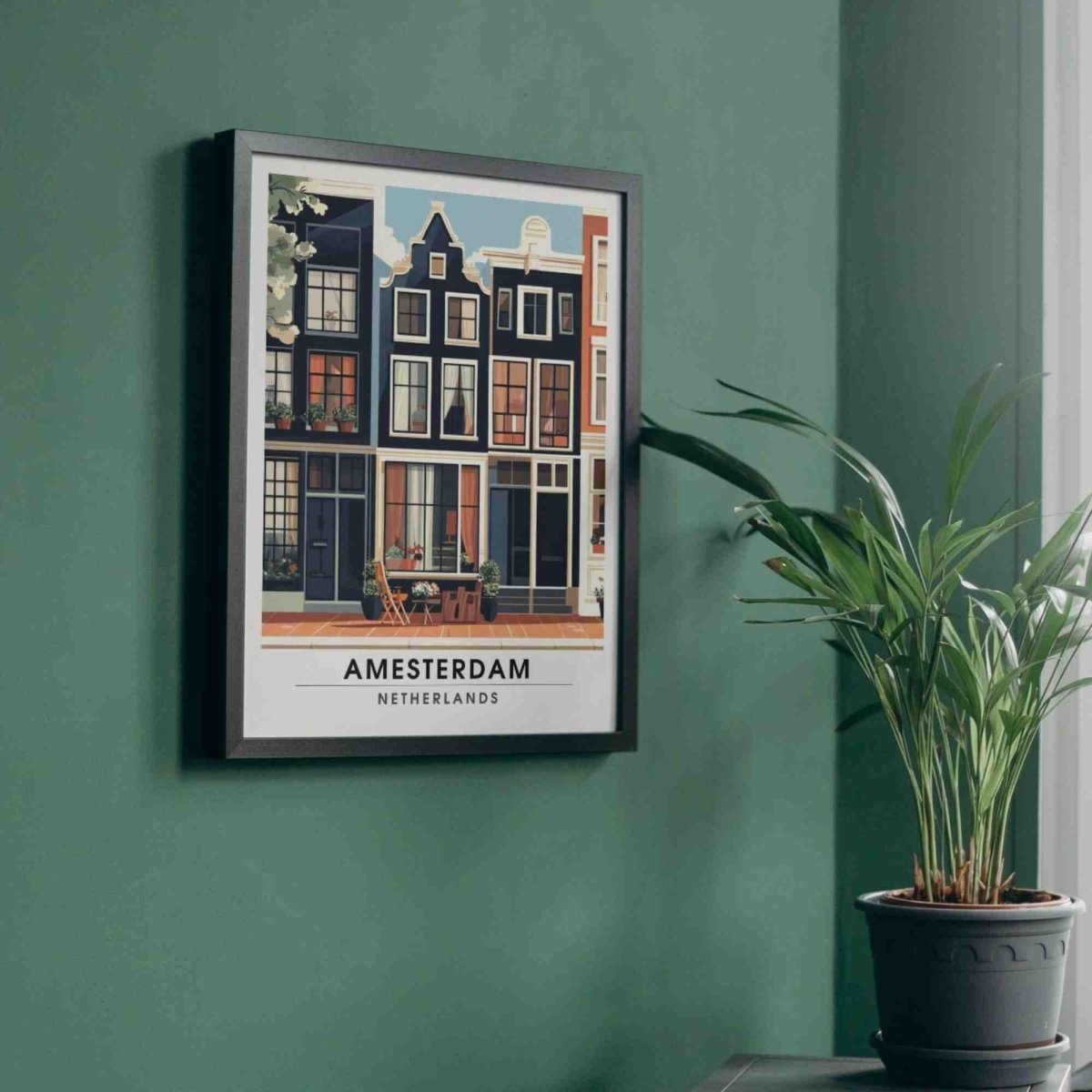Affiche Amsterdam | Impression de voyage Amsterdam, Pays - Bas - n/aTü - huB
