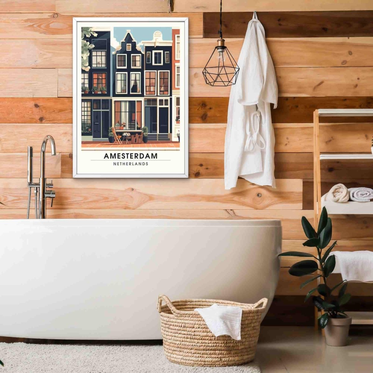 Affiche Amsterdam | Impression de voyage Amsterdam, Pays - Bas - n/aTü - huB