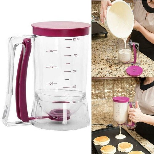 Batter Dispenser Pancake, Cupcake, Muffin Measuring Tool - ApplianceTü - huB