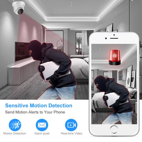 IP WiFi Camera Baby Monitor Home Security Camera - HomeTü - huB