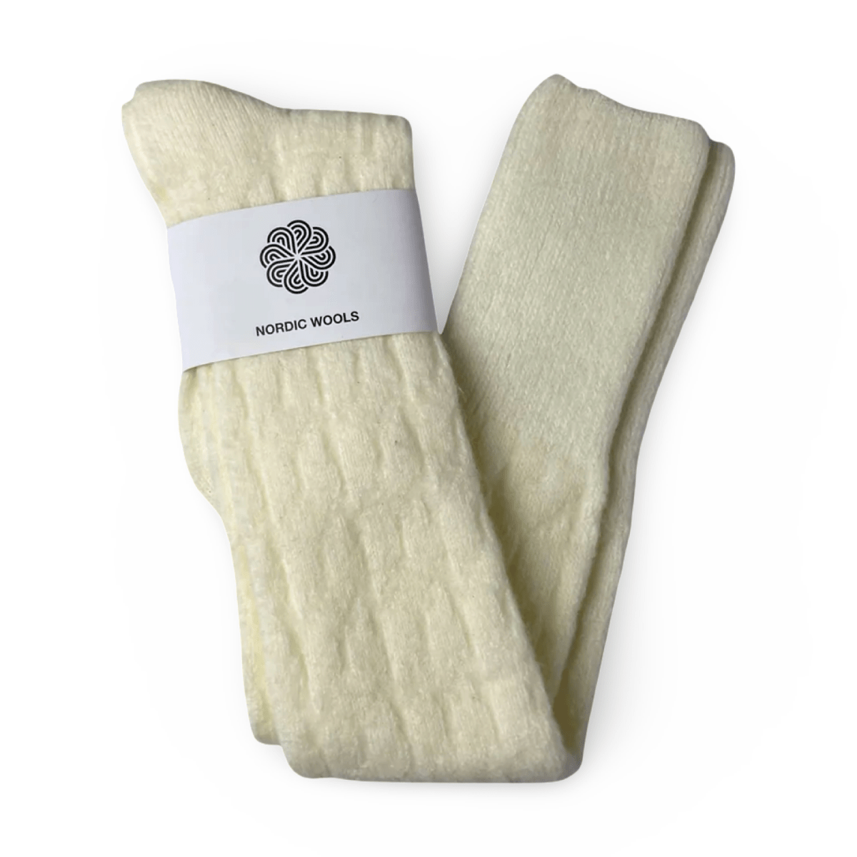 Nordic Socks Faux Angora Over The Knee - Creme - Womens - n/aTü - huB