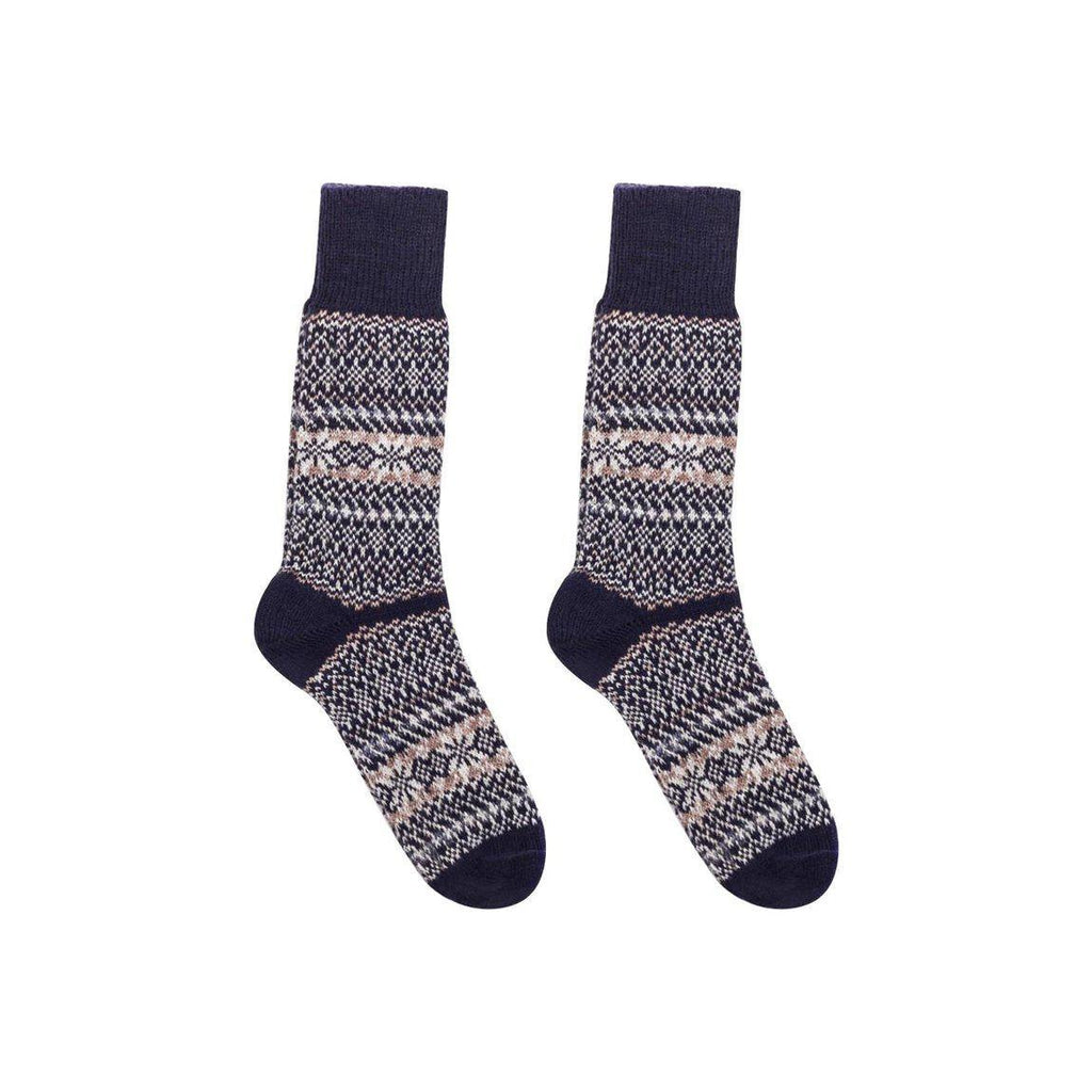 Nordic Socks Merino Wool in PERFORM™ (Sigrid - Navy) - Unisex - n/aTü - huB