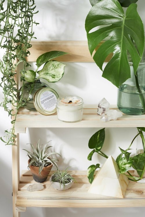 Space Clearing Candle/ Intention Candle / Organic Soy Candle / Candle - GiftTü - huB