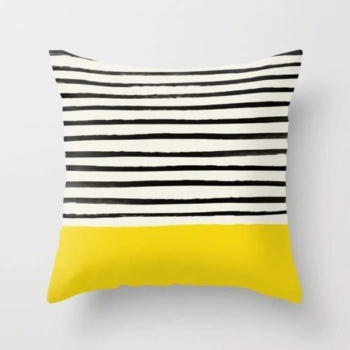 Sunshine x Stripes Cushion/Pillow - DecorTü - huB